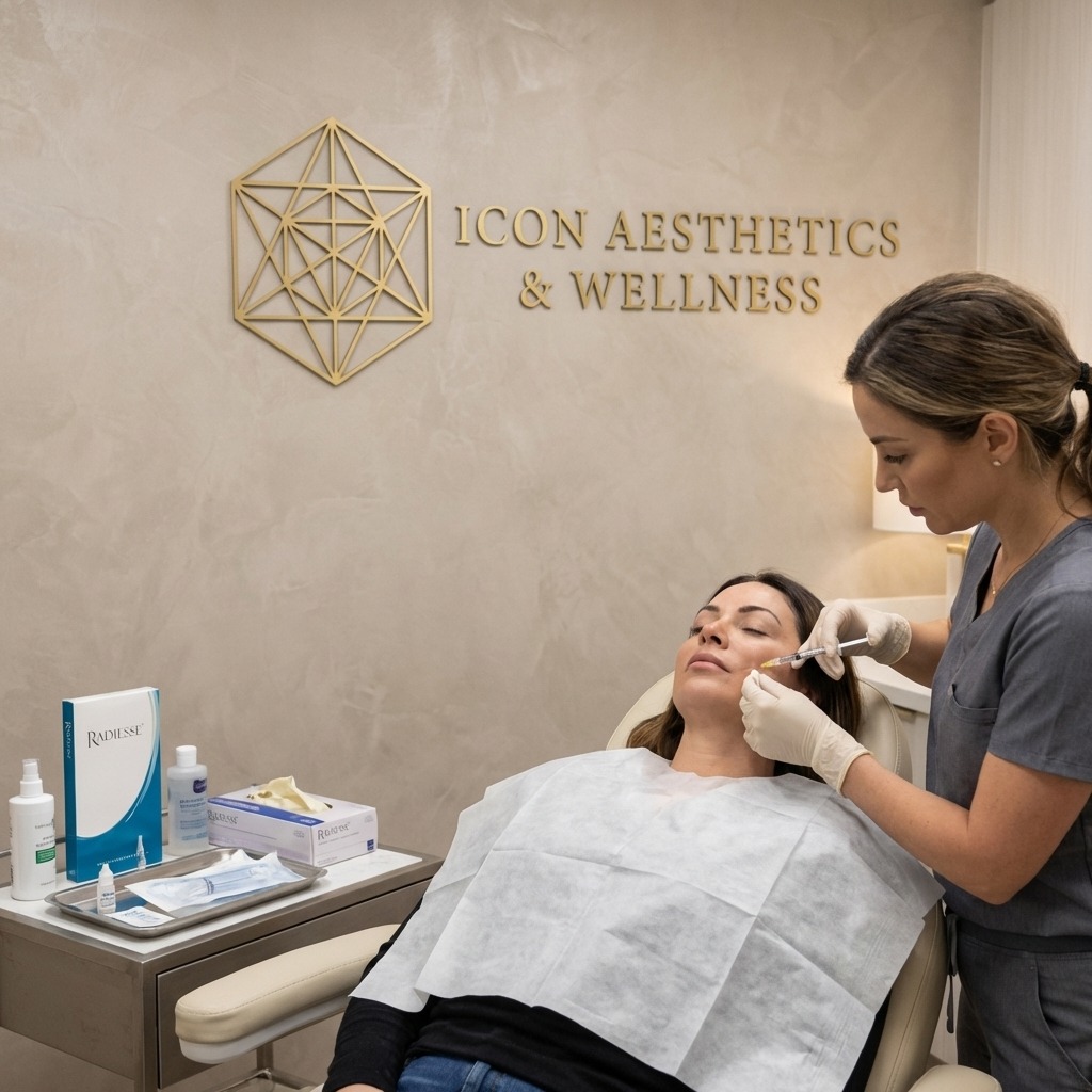 Radiesse treatment at Icon Aesthetics & Wellness in Pompano Beach